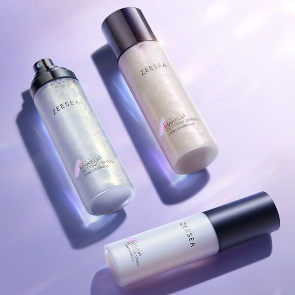  Xịt Khóa Nền Zeesea Tạo Hiệu Ứng Căng Bóng, Lâu Trôi Lasting Makeup Settting Spray 100ml 