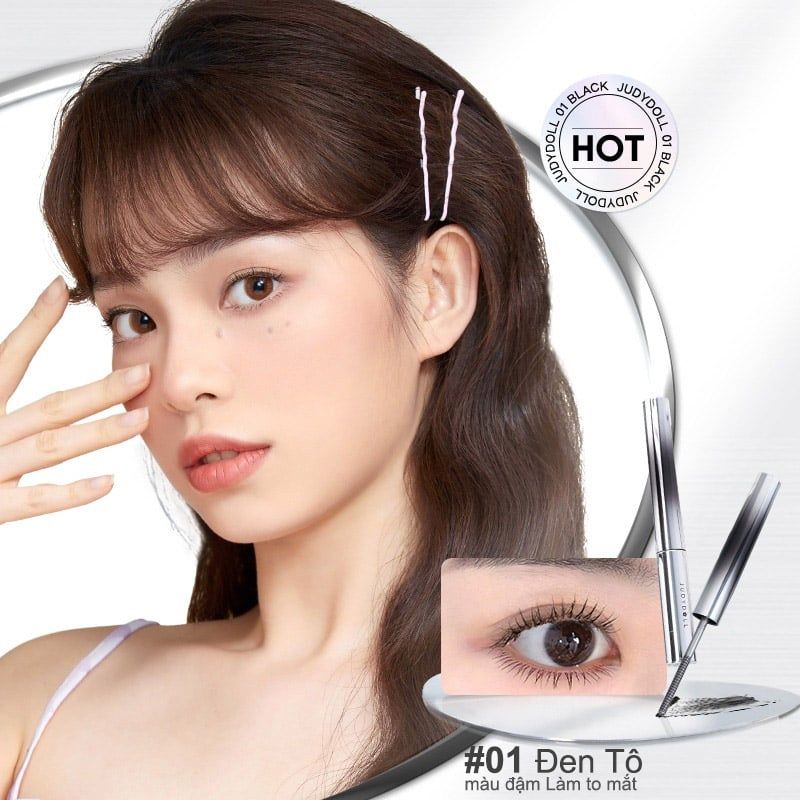 Mascara Làm Cong, Dài & Tơi Mi, Chống Nước Judydoll Curling Iron Mascara 2g