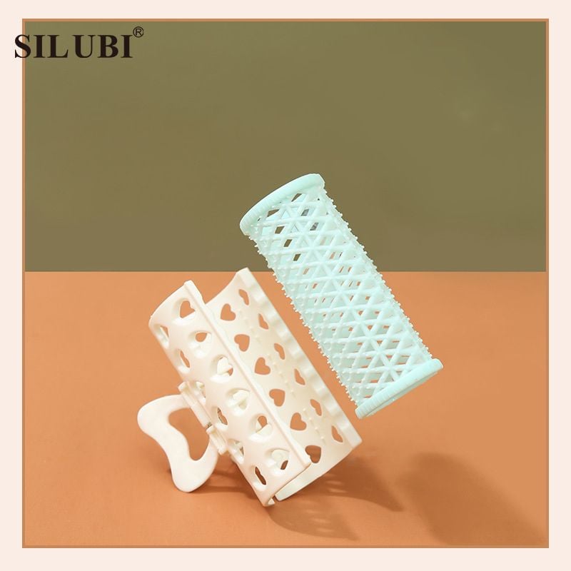 [NHẬP KHẨU] Set 3 Lô Cuốn Có Kẹp Cố Định Silubi Tạo Kiểu Tóc Xoăn Phồng (Màu ngẫu nhiên) #S908