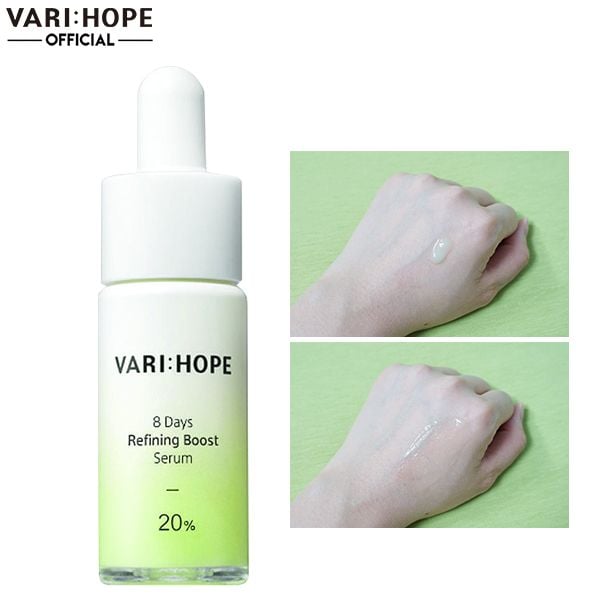 Serum Vari:Hope Loại Bỏ Da Chết Tái Tạo Da Vari:Hope AHA BHA PHA Refining Boost Serum 15g