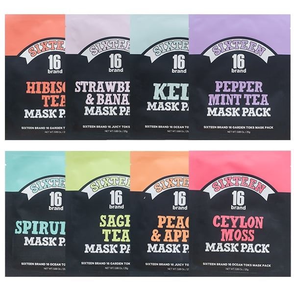 Mặt Nạ Miếng 16Brand Cải Thiện Và Phục Hồi Da Toks Mask Pack #MANGO & GRAPEFRUIT