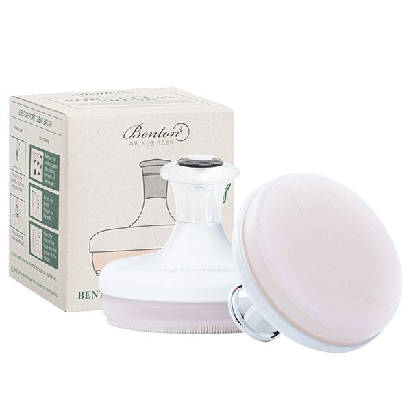 [Đầu Cọ Slicone] Cọ Rửa Mặt Làm Sạch Sâu, Loại Bỏ Bã Nhờn, Mụn Đầu Đen Benton Pore Clear Brush