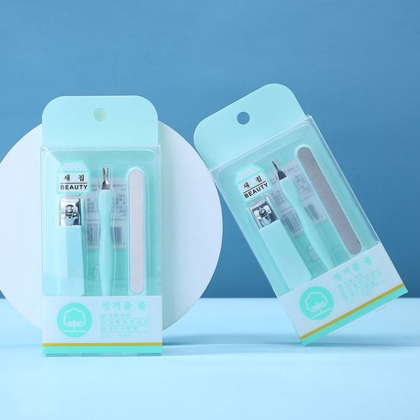  [NHẬP KHẨU][Set 3 Món] Bộ Dụng Cụ Bird House Bấm Móng, Dũa Móng Beauty Nail N204 