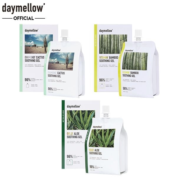 Kem Dưỡng Ẩm Daymellow Dạng Gel Cấp Ẩm Chuyên Sâu Làm Dịu Da Soothing Gel 300g