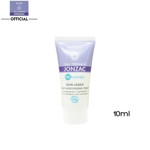 [Mini 10ml] Kem Dưỡng Cấp Nước Dành Cho Da Dầu JONZAC Rehydrate Light Moisturizing Cream