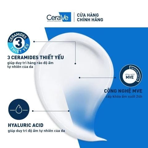  [HOT] Sữa Dưỡng Ẩm Da Khô Cerave Developed With Dermatologists Moisturising Lotion 30ML 