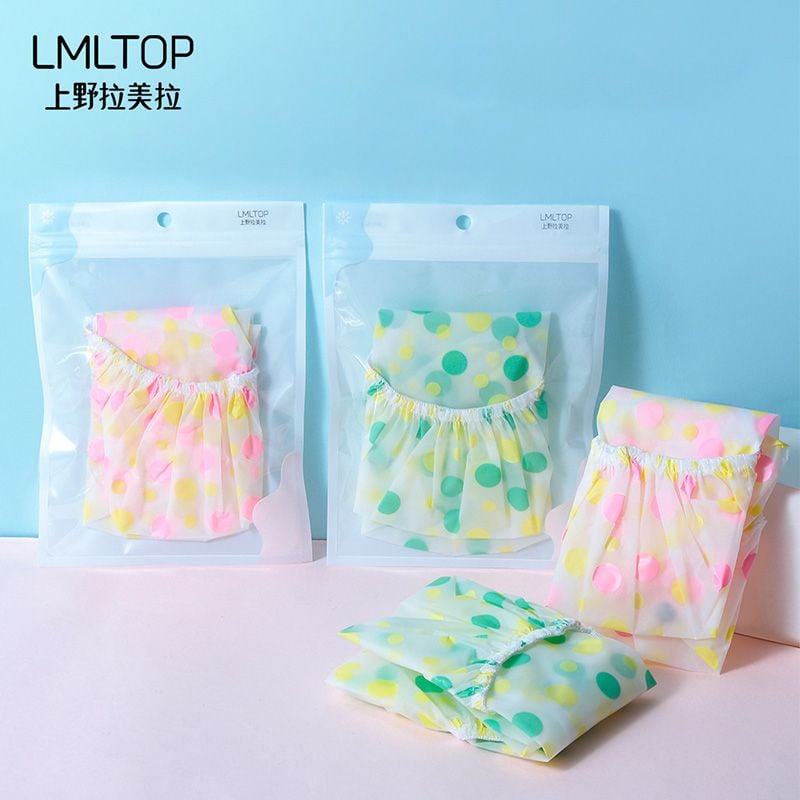 [NHẬP KHẨU] Mũ Trùm Tóc Họa Tiết Chấm Bi LMLTOP Shower Cap C0705