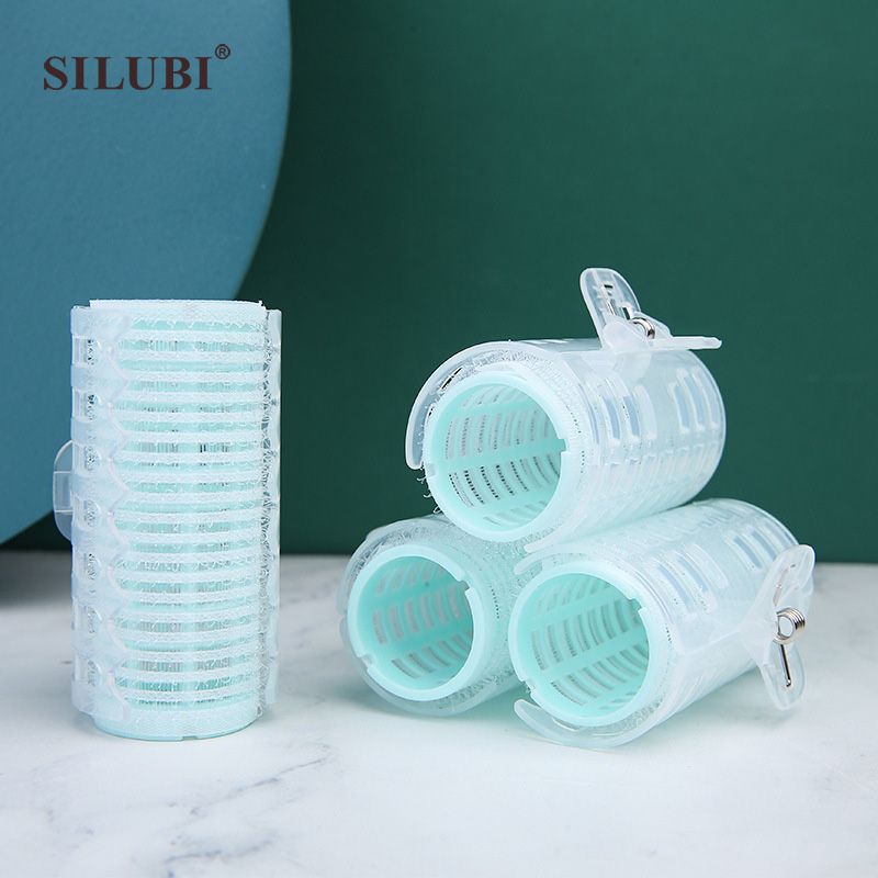 [NHẬP KHẨU] Set 3 Lô Cuốn Có Kẹp Cố Định Silubi Tạo Kiểu Tóc Xoăn Phồng (Màu ngẫu nhiên) #S908