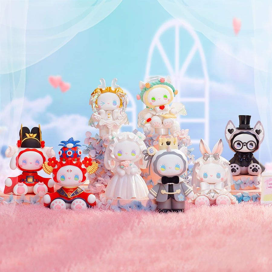 Mô Hình Đồ Chơi Lucky Emma Forest Wedding Party Blind Box - MJ-000038