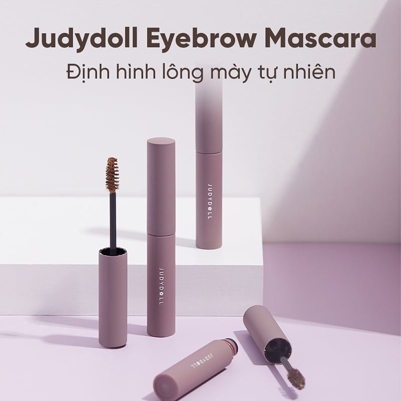 thegioiskinfood.com - Mascara Chân Mày Tự Nhiên, Bền Màu, Lâu Trôi Judydoll Eyebrow Mascara 2.5g