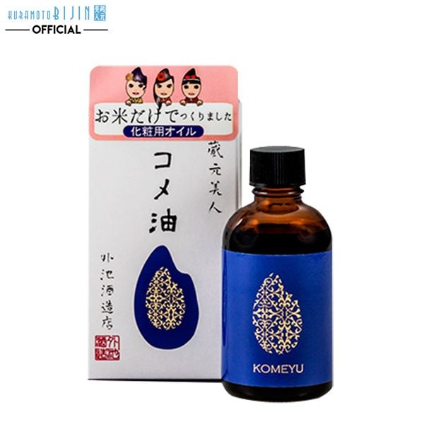 Tinh Dầu Gạo Kuramoto Dưỡng Da Ngăn Ngừa Mụn Bijin Rice Beauty Oil 60ml