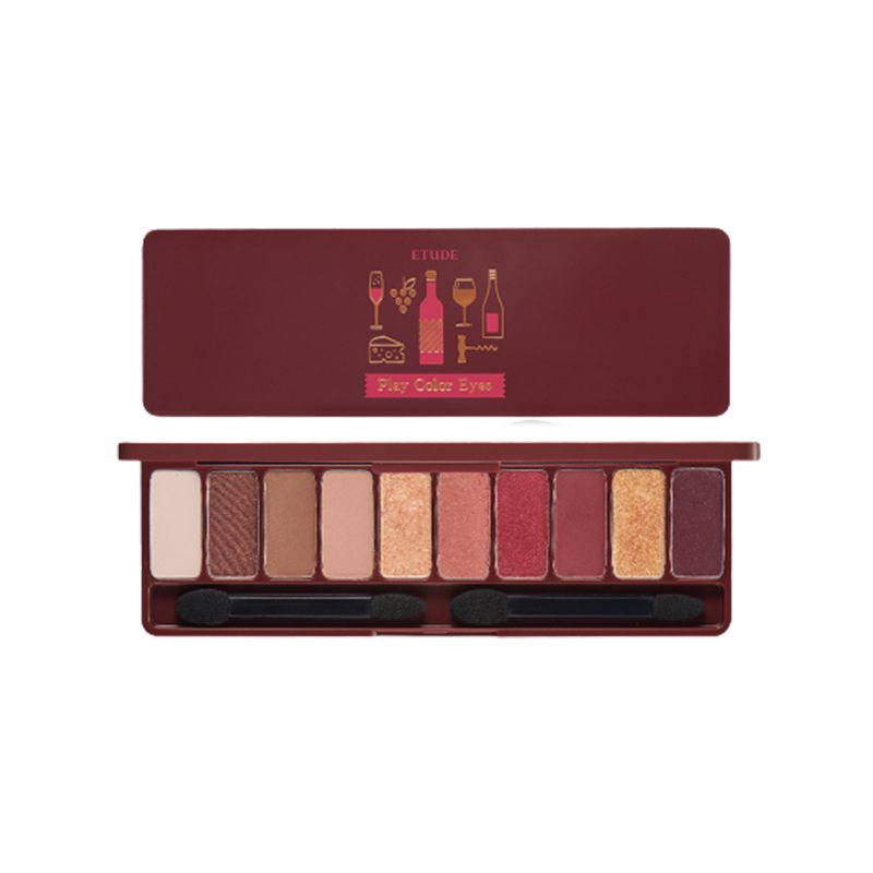 Bảng Phấn Mắt 10 Màu Etude Play Color Eyes - Wine Party