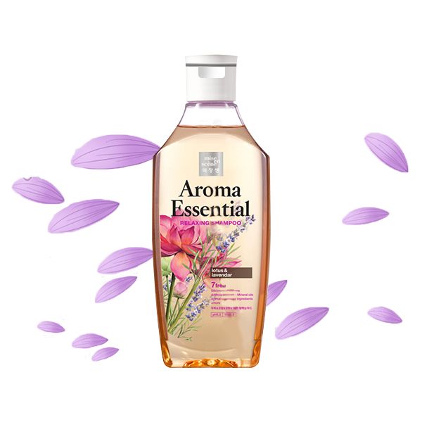 Dầu Gội Chiết xuất Lotus & Lavender Giúp Thư Giản Miseen Aroma Essential Relaxing Shampoo 140ml
