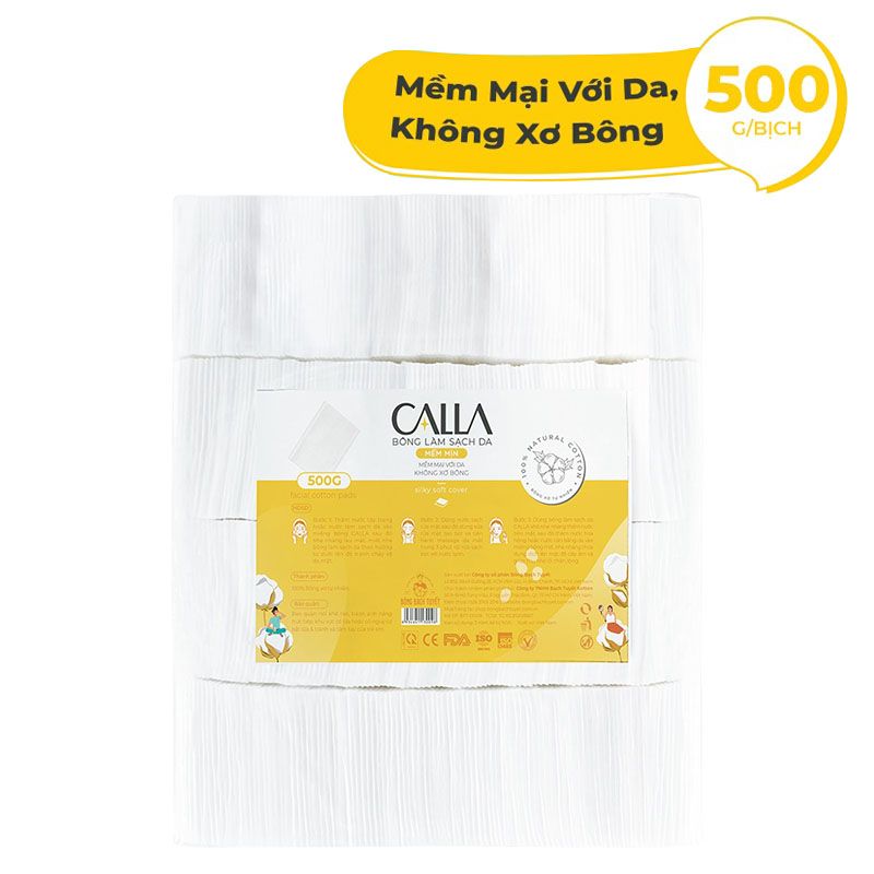 Bông Tẩy Trang Làm Sạch Da Bông Bạch Tuyết Calla Facial Cotton Pads