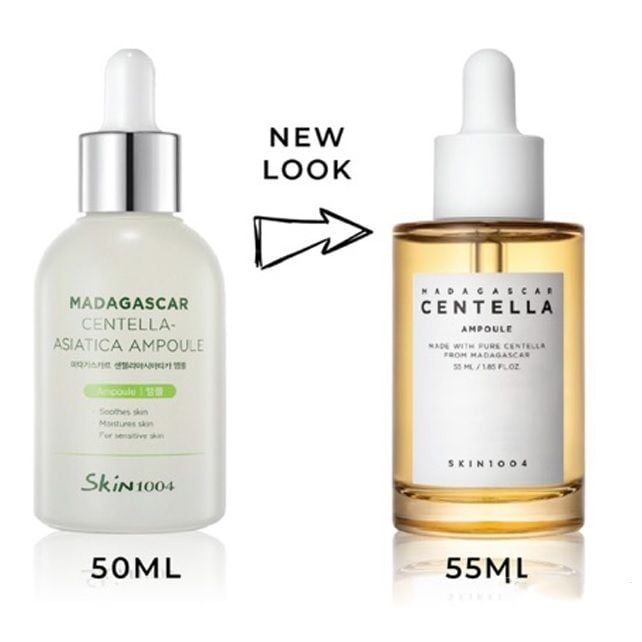 Serum Skin1004 Tinh Chất Rau Má Làm Dịu, Hỗ Trợ Dưỡng Sáng, Mờ Thâm Cho Da Nhạy Cảm Madagascar Centella Asiatica 100 Ampoule