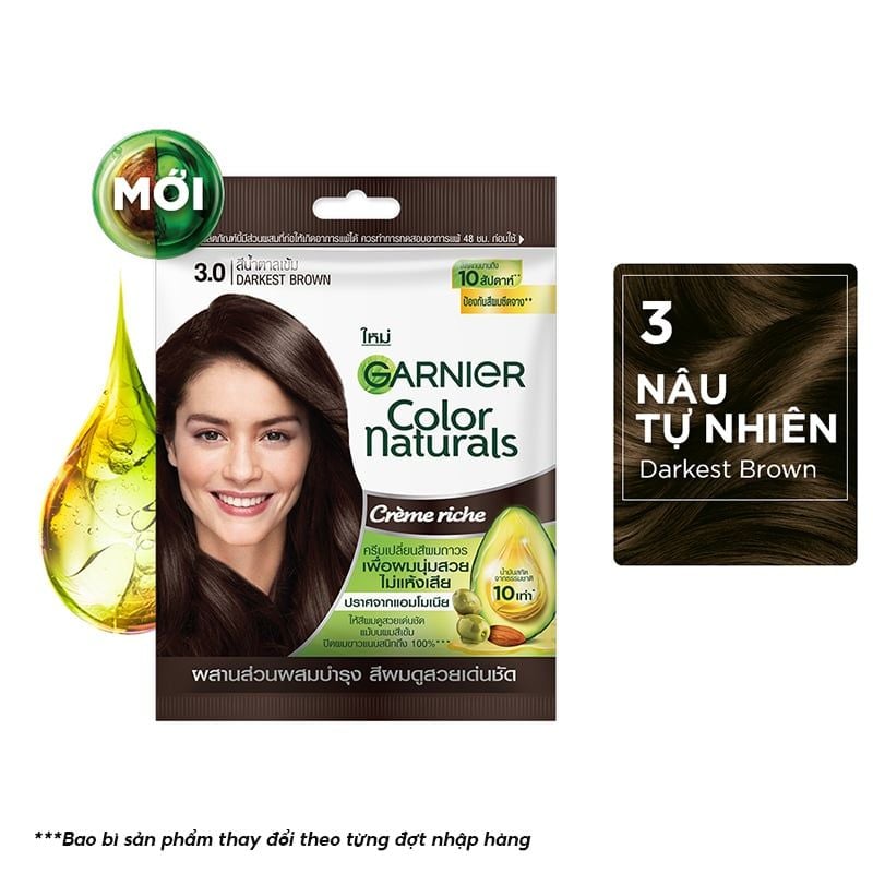 Kem Nhuộm Tóc Chuẩn Màu Garnier Color Naturals Ultra Colors