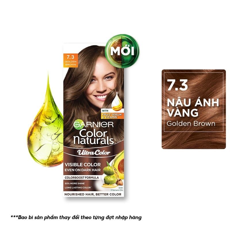 Kem Nhuộm Tóc Chuẩn Màu Garnier Color Naturals Ultra Colors