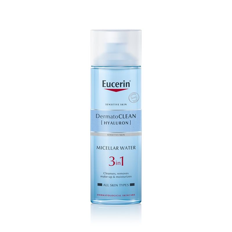Nước Tẩy Trang Dịu Nhẹ Cấp Ẩm Cho Da Nhạy Cảm Eucerin Sensitive Skin Dermatoclean Micellar Water 3 in 1