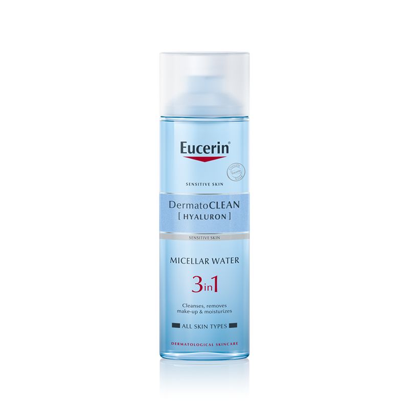 Nước Tẩy Trang Eucerin Dịu Nhẹ Cấp Ẩm Cho Da Nhạy Cảm Sensitive Skin Dermatoclean Micellar Water 3 in 1