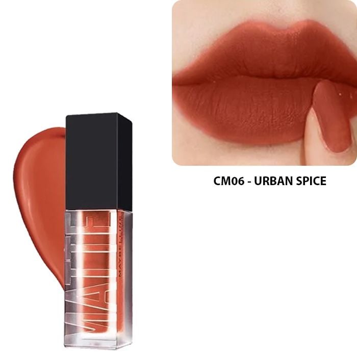 Son Kem Mịn Lì Như Nhung, Tạo Hiệu Ứng Đa Chiều Maybelline Cushion Mattes New York 6.4ml