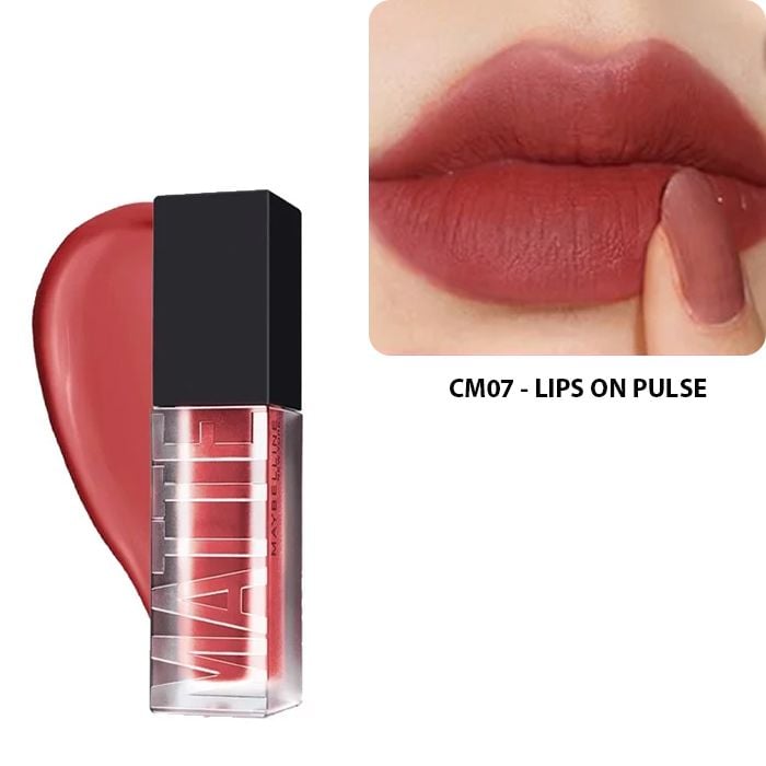 Son Kem Mịn Lì Như Nhung, Tạo Hiệu Ứng Đa Chiều Maybelline Cushion Mattes New York 6.4ml