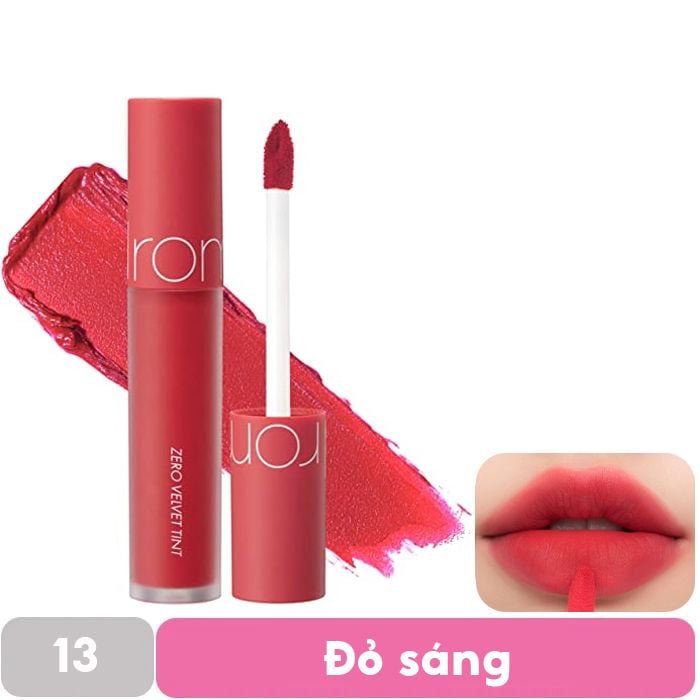 [MÀU 1-30] Son Kem Lì Cực Nhẹ Môi Romand Zero Velvet Tint 5.5g