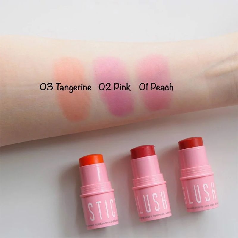 Phấn Má Hồng Dạng Thỏi Xinh Xắn Silkygirl Cool Chic Blush Stick 4g