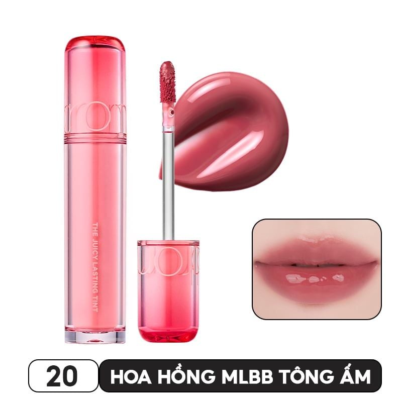 [NEW][Màu 1-39] Son Tint Lì Romand Căng Bóng The Juicy Lasting Tint