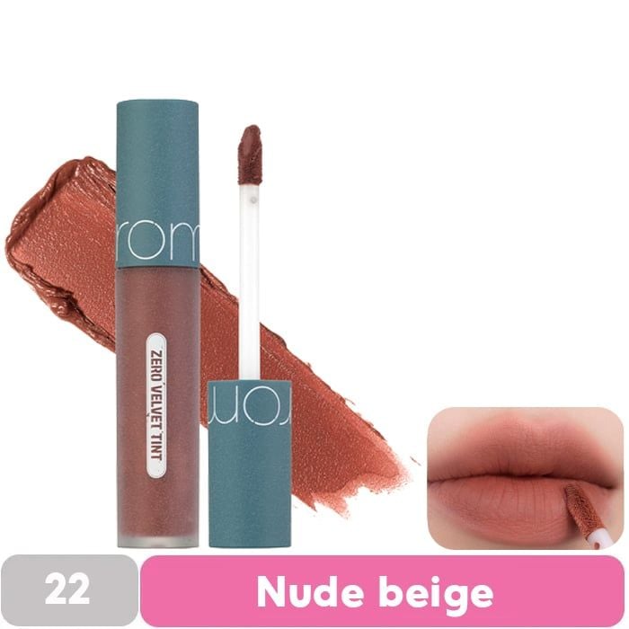 [MÀU 1-30] Son Kem Lì Romand Cực Nhẹ Môi Zero Velvet Tint 5.5g