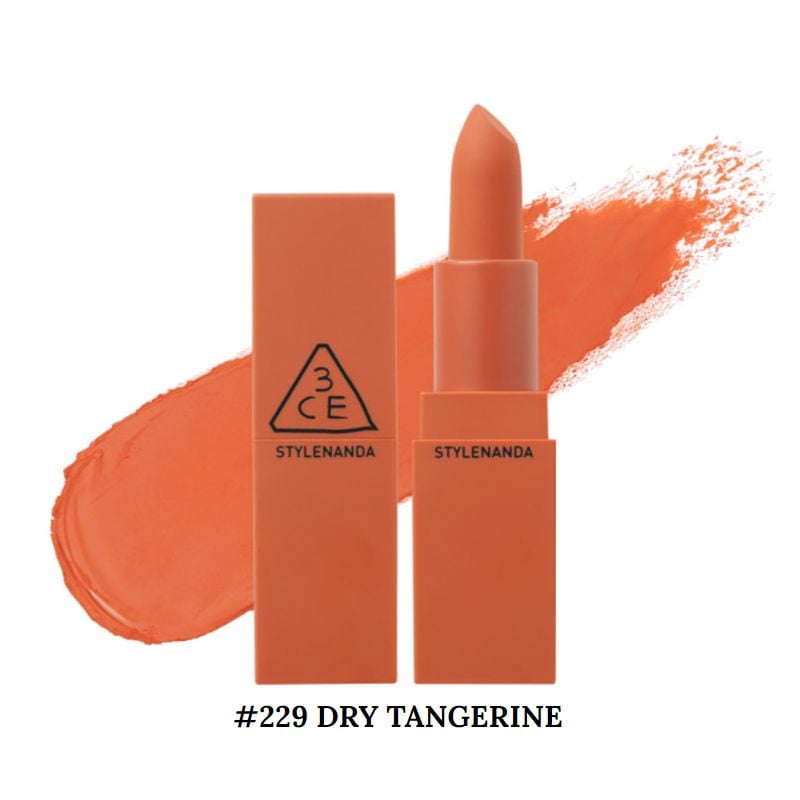 [Màu 229 - 231] Son Thỏi 3CE Siêu Lì, Lên Màu Chuẩn 3CE Matte Lip Color 3.5g
