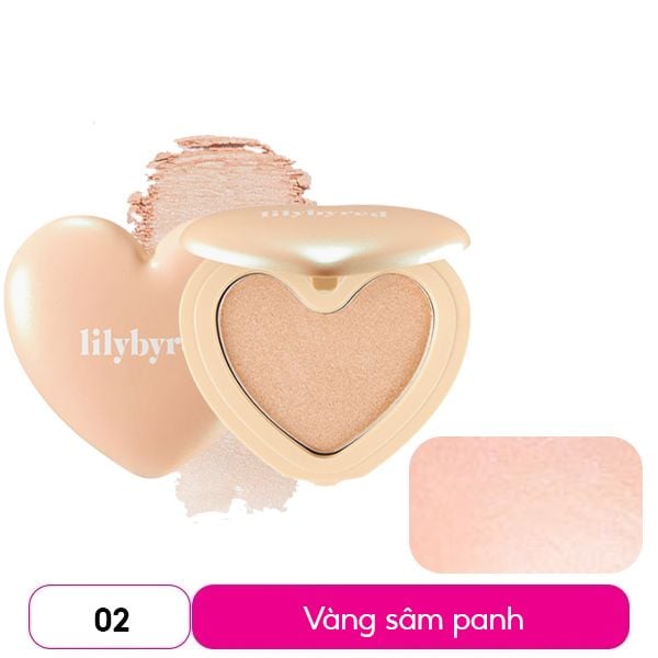 Phấn Bắt Sáng Ánh Nhũ Mịn Mượt Tự Nhiên Lilybyred Luv Beam Glow #01