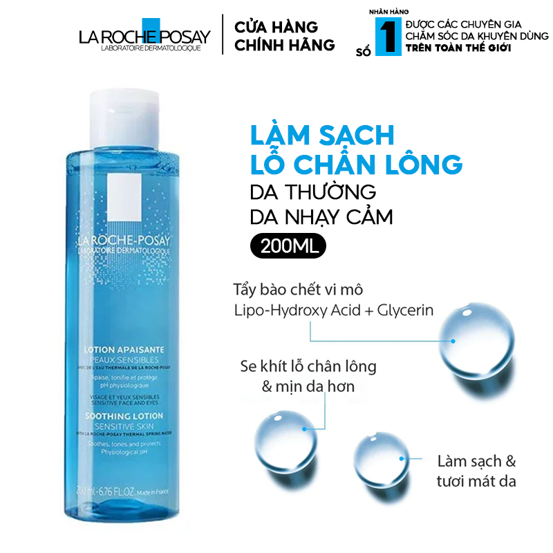 Nước Hoa Hồng La Roche Posay Soothing Lotion Sensitive Skin – THẾ GIỚI  SKINFOOD