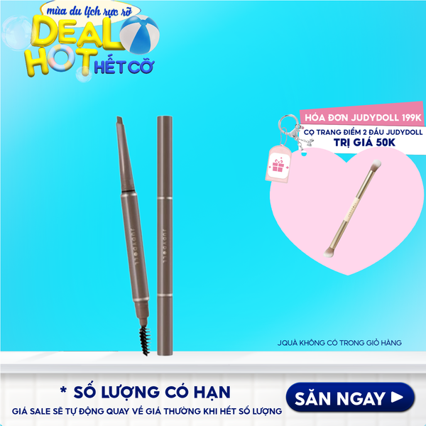 Chì Kẻ Mày Lâu Trôi Judydoll Long-Lasting Eyebrow Gel Pencil 0.15g