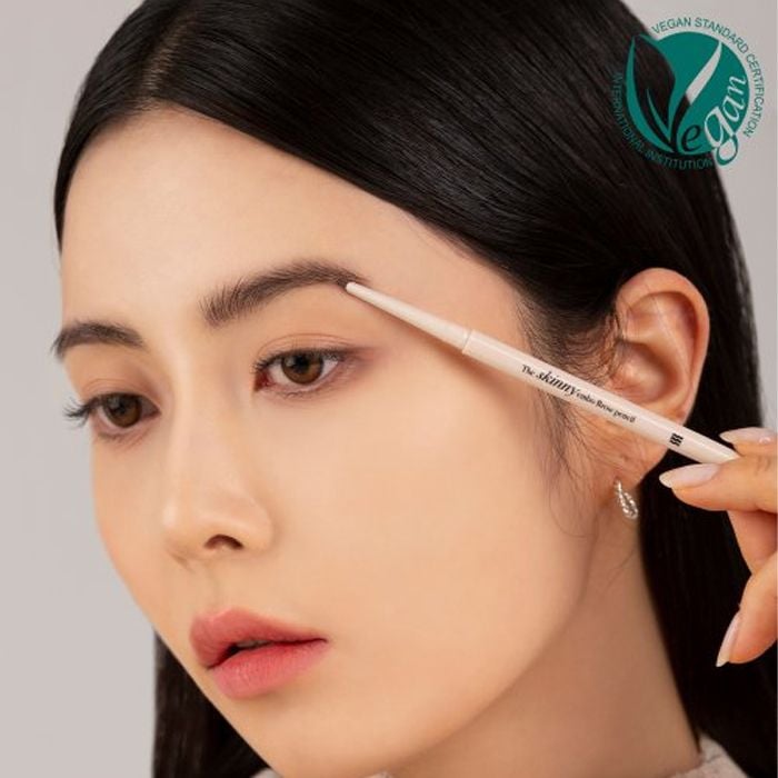 Chì Kẻ Mày Ngang Siêu Mảnh, Sắc Nét, Thuần Chay Lâu Trôi Merzy The Skinny Embo Brow Pencil 0.07g