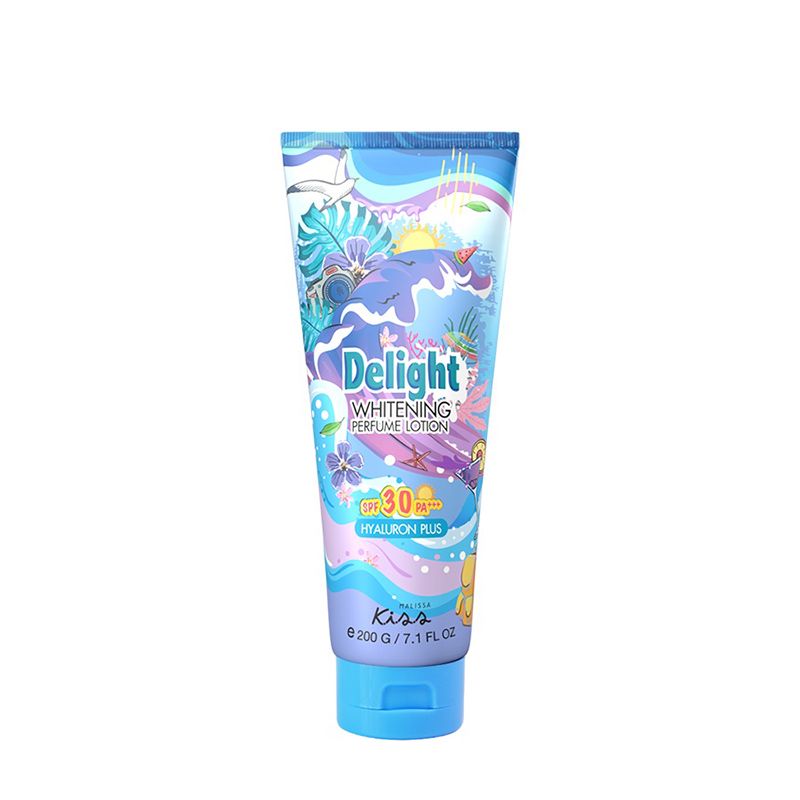 Kem Dưỡng Thể Chống Nắng, Hương Nước Hoa Kiss My Body Bright & Shine Perfume Lotion SPF30 PA+++ 200g