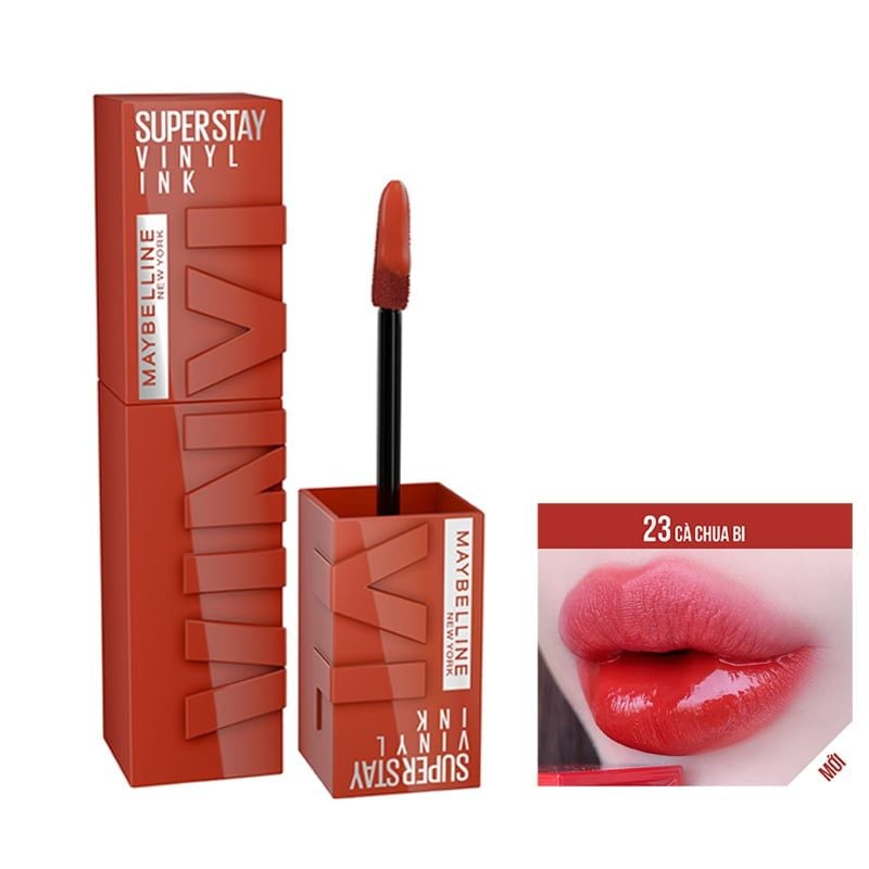 (BST SON "SỐT") Son Kem Bóng Bền Màu, Nhẹ Môi Maybelline New York Superstay Vinyl Ink 4.2ml