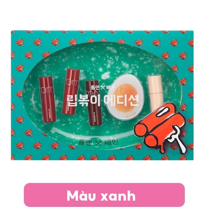 Sản Phẩm Trang Điểm Xinh Xắn Romand Lip-Bokki Edition - Romand x Baemin