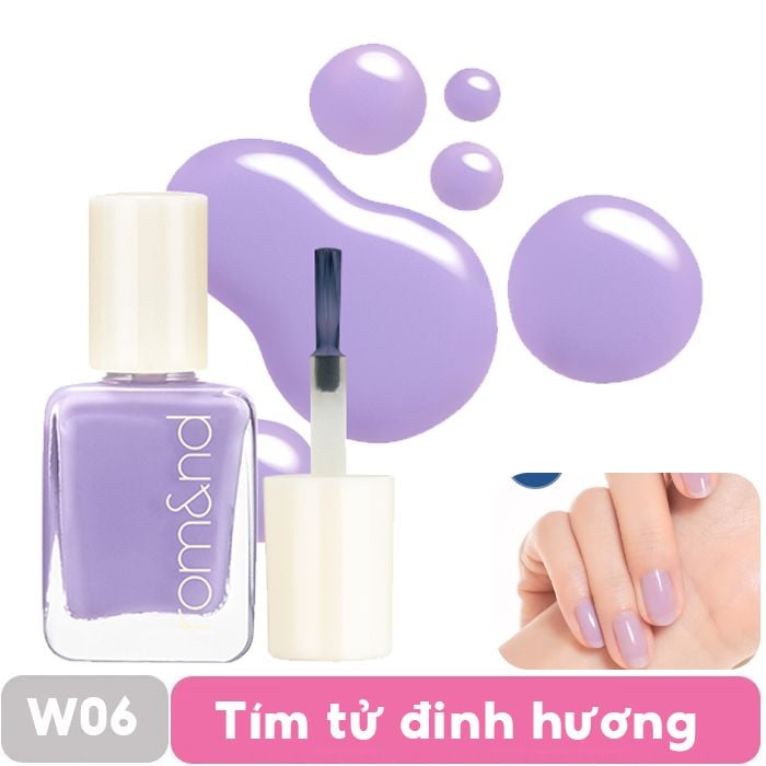 Sơn Móng Tay Romand Milk Grocery Mood Pebble Nail 7ml