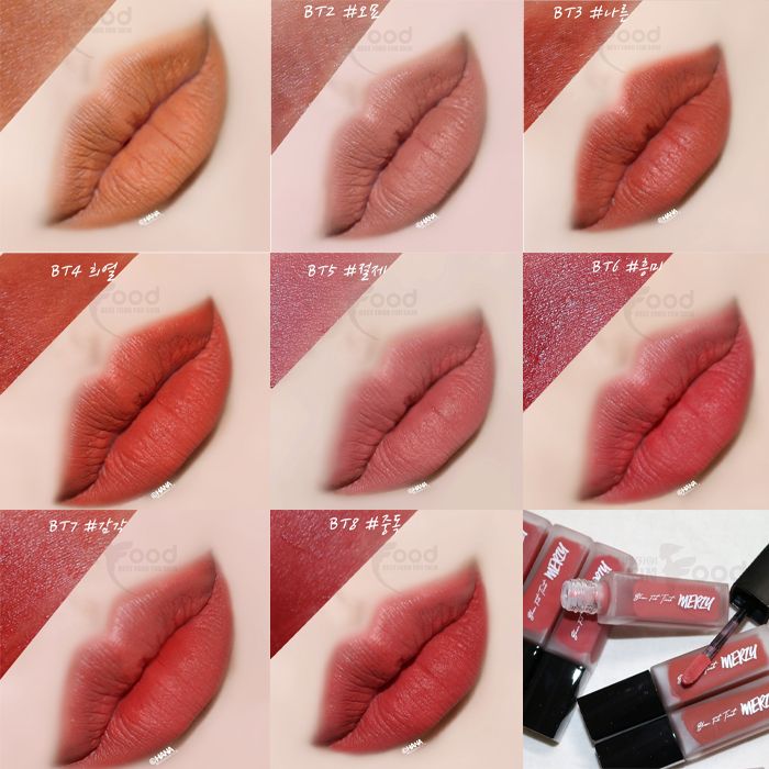 Son Kem Lì Merzy Lên Màu Chuẩn, Mịn Mượt Blur Fit Tint 6g
