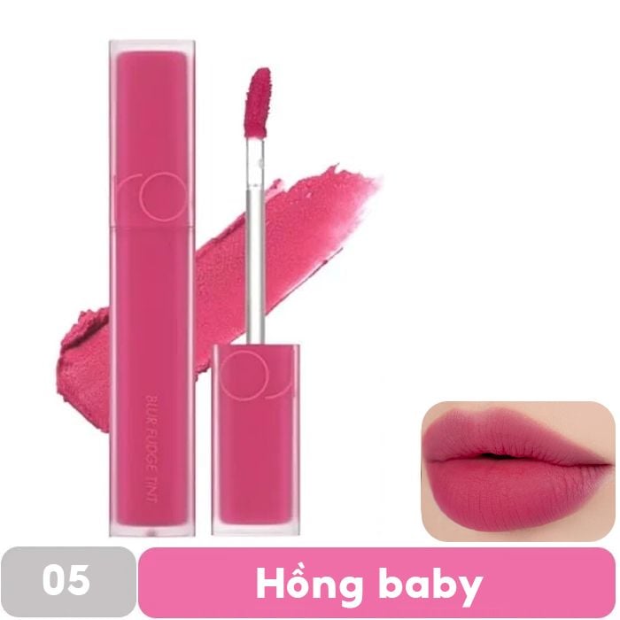 Son Kem Lì, Lên Màu Chuẩn, Mịn Môi Romand Blur Fudge Tint 5g