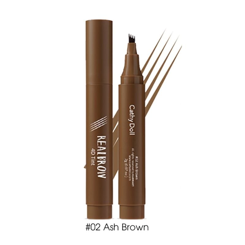 Bút Xăm Chân Mày 4D Cathy Doll Real Brow 4D Tint 2g