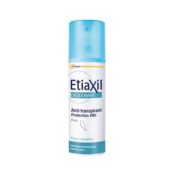 Xịt Khử Mùi Hỗ Trợ Cải Thiện Mùi Hôi Chân Etiaxil Deodorant Anti-transpirant 48h Pieds 100ml