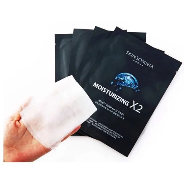  Mặt Nạ Giấy Đen Skinsomnia Cao Cấp Cấp Ẩm, Dưỡng Trắng Da Beauty Sleep Mask Pack 