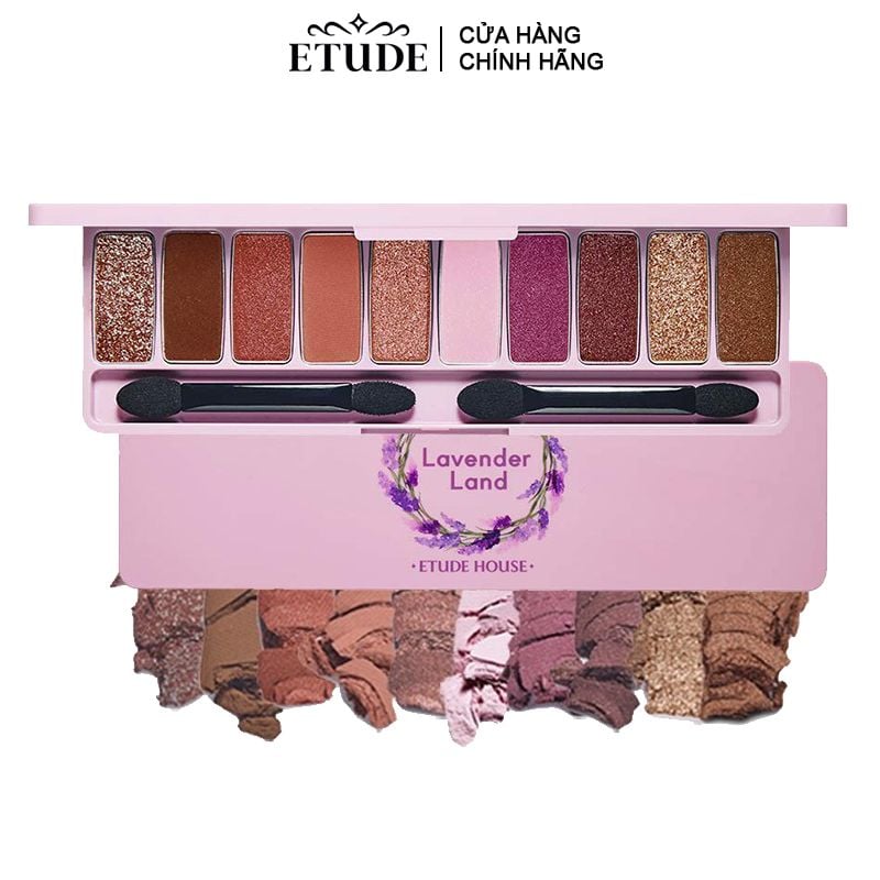 Bảng Phấn Mắt 10 Màu Xinh Xắn Etude Play Color Eyes - Lavender Land (date 11/2024)