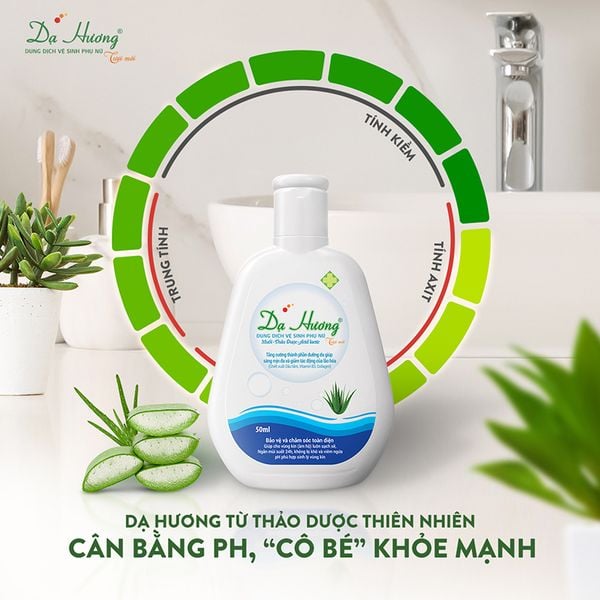  Dung Dịch Vệ Sinh Phụ Nữ Dạ Hương Tươi Mát, Lô Hội, Lavender 100ml (Che tên sản phẩm khi giao hàng) 