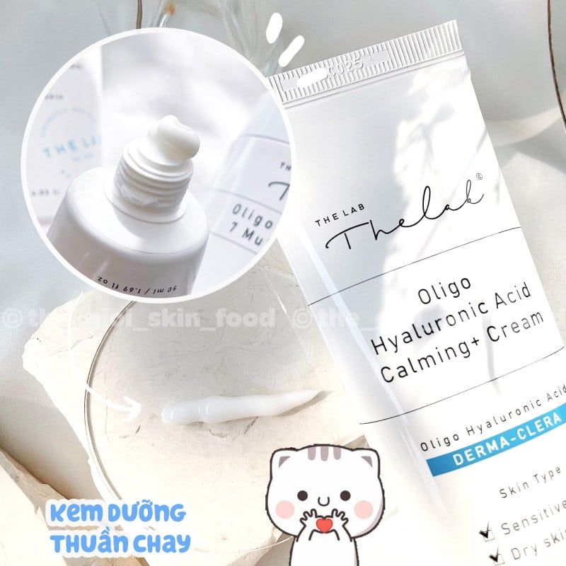 Kem Dưỡng Cấp Ẩm Làm Dịu Da THE LAB Oligo Hyaluronic Acid Calming + Cream 50ml