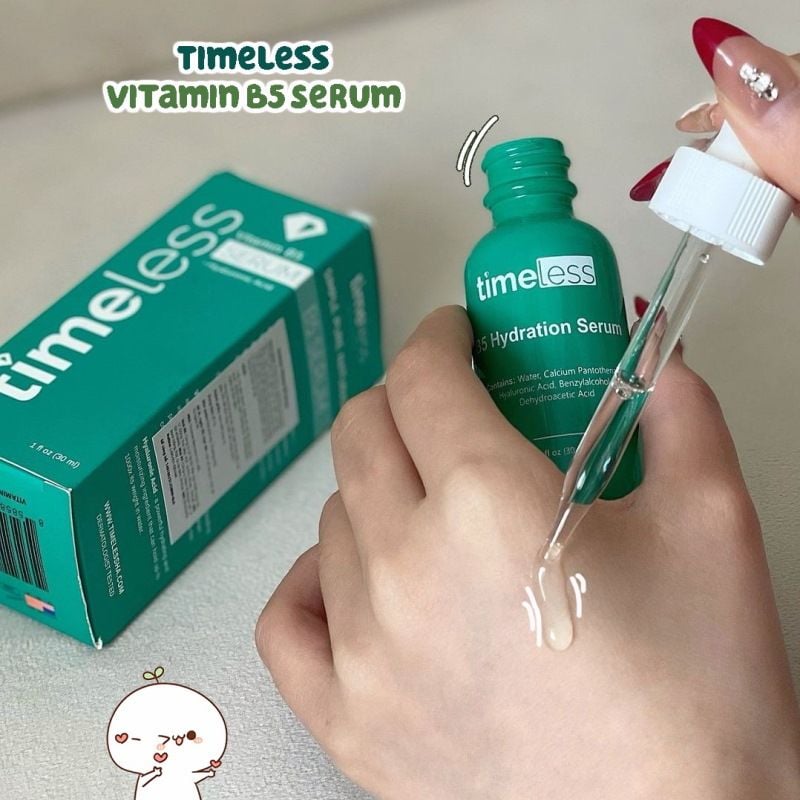 Serum Timeless Tinh Chất Làm Dịu, Phục Hồi Da Timeless Vitamin B5 Serum 30ml