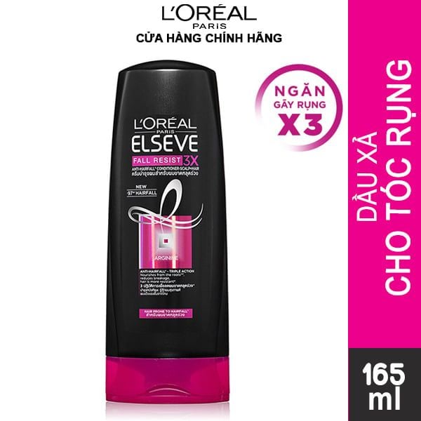 Dầu Xả Ngăn Tóc Gãy Rụng L'Oreal Elseve Fall Resist 3X Conditioner 280ml