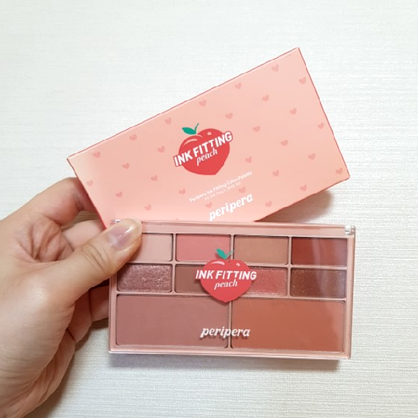 Bảng Phấn Mắt Và Má Hồng 10 Màu Đa Năng Peripera Ink Fitting Color Palette