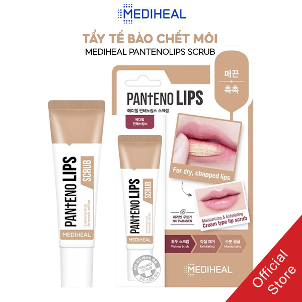 Tẩy Tế Bào Chết Môi Mediheal Pantenolips Scrub 10ml